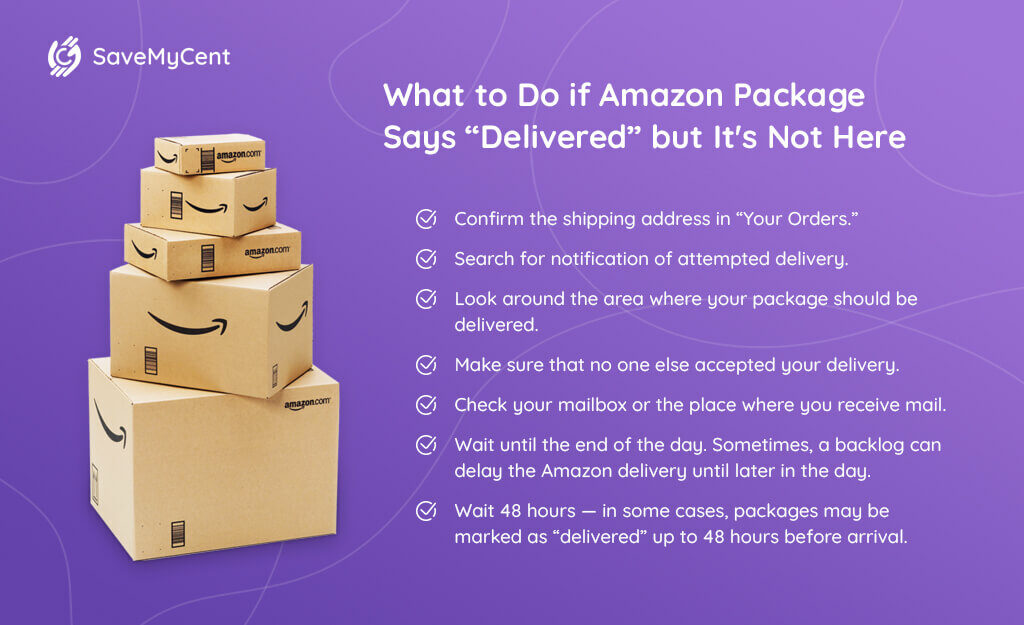 Amazon Package Not Delivered: Here's What to Do | SaveMyCent